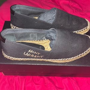Saint Laurent Espadrille Flats